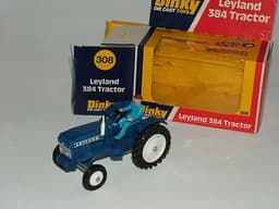DINKY TOYS DIECAST NEW BOXED LEYLAND 384 FARM TRACTOR No.308 1:43