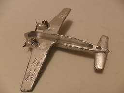 Dinky Toys France aeroplane #64b Bloch 220 airliner, scarce pre war aircraft