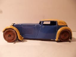Dinky toys Prewar 22b closed sports coupe.