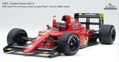 EXOTO 1/18 - 1990 Ferrari 641/2 Prost 100 Victory - GPC 97104 - RETIRED! SALE!