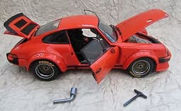 EXOTO PORSCHE 934RSR ORANGE RACING LEGENDS 1976 1:18 DANBURY MINT DIECAST