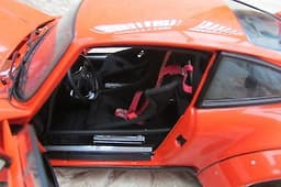 EXOTO PORSCHE 934RSR ORANGE RACING LEGENDS 1976 1:18 DANBURY MINT DIECAST