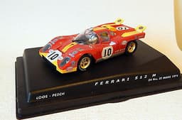 FERRARI 512 M - LeMANS 1971 / LOOS - PESCH - SPIRIT SLOT CAR. NEW in CASE.