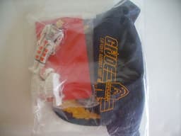 GI JOE 1987 Payload & Defiant Cap in original bag. Hasbro Marketing Promo