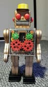 Horikawa Vintage Tinplate  GOLDEN GEAR Robot 1960\'s