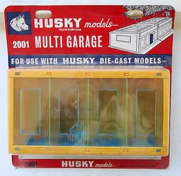 Husky Models. 2001 Multi Garage for Husky die cast model cars,Gt. Britain Sealed