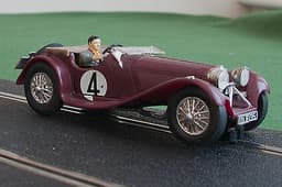 Jaguar SSK. Unique slot car: For Scalextric, MRRC, Carrera etc.