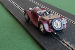 Jaguar SSK. Unique slot car: For Scalextric, MRRC, Carrera etc.