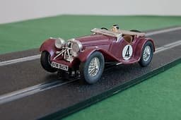 Jaguar SSK. Unique slot car: For Scalextric, MRRC, Carrera etc.
