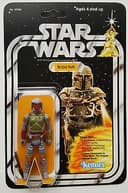 KENNER 1979 VINTAGE BOBA FETT ACTION FIGURE ON STAR WARS NEW HOPE 21 BACK