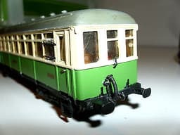 Kit Built diecast OO gauge LNER Sentinel steam rail car named HOPE