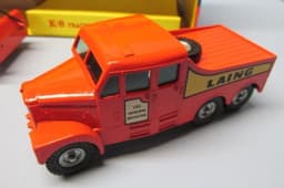 Matchbox King Size K-8A Prime Mover & Tractor Orange / K-3 with Hard Treads