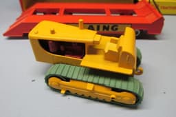 Matchbox King Size K-8A Prime Mover & Tractor Orange / K-3 with Hard Treads