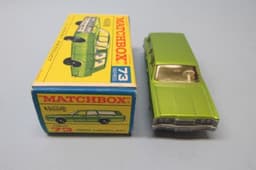 Matchbox Reg Whls 73C Mercury Station Wagon Metallic Lime Green