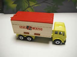 Matchbox Superfast Lesney Preproduction SF42 Mercedes Truck-  YELLOW