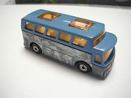 Matchbox Superfast Lesney Preproduction SF65 Airport Coach- Unpainted, BLUE roof