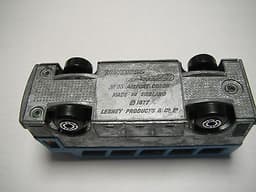 Matchbox Superfast Lesney Preproduction SF65 Airport Coach- Unpainted, BLUE roof