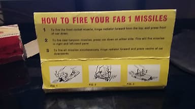 Meccano Dinky diecast No.100 Thunderbirds Lady Penelope\'s FAB1