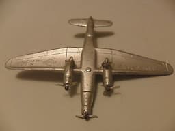 Mercury aeroplane Fiat G212 N.402 diecast like Dinky aircraft.