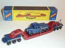 MINT MATCHBOX LESNEY MAJOR PACK M-6 PICKFORD\'S TRANSPORTER IN ORIGINAL BOX