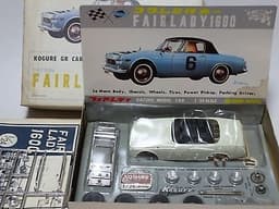 OLD KOGURE JAPAN "DATSUN FAIRLADY 1.6L 1965" SLOT CAR KIT 1/24