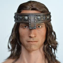 OOAK 1/6 Arnold Schwarzenegger head CONAN The Destroyer Barbarian by Modern Life