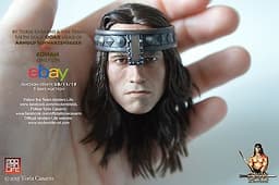 OOAK 1/6 Arnold Schwarzenegger head CONAN The Destroyer Barbarian by Modern Life