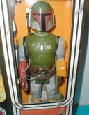 Original Issue 1977 Star Wars 15" BOBA FETT Action figure STILL SEALED IN BOX !