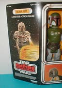 Original Issue 1977 Star Wars 15" BOBA FETT Action figure STILL SEALED IN BOX !