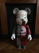 OriginalFake Kaws Dissected Companion Red Be@rbrick 1000%, from 2002