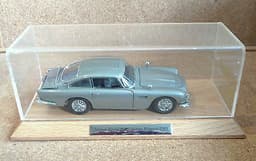 PAB/007 ~ JAMES BOND ~ SILVER ASTON MARTIN DB5 diecast 7" Danbury Mint 1:24