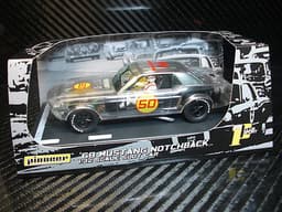 PIONEER SLOT CAR 50TH ANNIVERSARY MUSTANG, CLEAR X-RAY LIMITED EDITION #13 OF 42