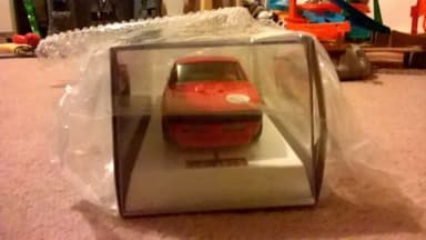 PIONEER SLOT CAR J-CODE 1967 CHEVY CAMARO SIGNAL RED TOOL TEST ASSEMBLY. 1 of 10