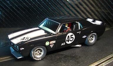 PIONEER SLOT CAR NEW UNBOXED 1968 CHEVY CAMARO Z-28 CLUB SPORT PAINT DEFECT