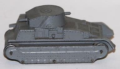 PRE WAR DINKY MECCANO NO. 22F TANK WITH ROTATING TURRET - EARLY LEAD BODY -RARE