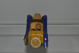 Pre war Dinky no 24h Sports Tourer with criss cross chassis (British Salmson)