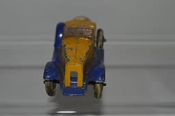 Pre war Dinky no 24h Sports Tourer with criss cross chassis (British Salmson)