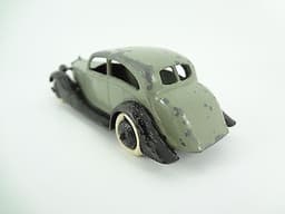 PRE-WAR DINKY TOYS N°30B ROLLS ROYCE COUPE PALE GREENISH GREY/BLACK 1935 RARE AO
