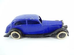 PRE-WAR DINKY TOYS N°30B ROLLS ROYCE COUPE VIOLET BLUE / BLACK 1935 RARE AO