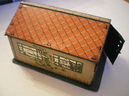RARE 1930s VINTAGE PREWAR MECCANO DINKY TOYS No 45 TINPLATE GARAGE