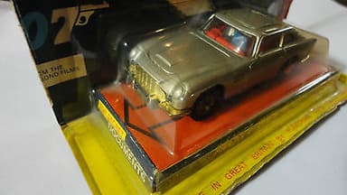 Rare Diecast Car CORGI James BOND 007 Aston Martin Mint Original Box 1960´