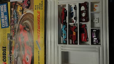 Rare Diecast Car CORGI Toy Club Racing Set Original Box 1970´