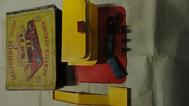 Rare Diecast Car Matchbox Lesney Set G 10 Service Station Original Box 1960