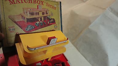 Rare Diecast Car Matchbox Lesney Set G 10 Service Station Original Box 1960