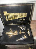RARE LTD EDITION GOLD PLATED THUNDERBIRDS DIE-CAST SET MIB MATCHBOX 1993
