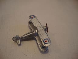 Rare Pre-War Dinky Gloster Gladiator Bi-Plane 60P VGC