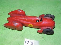 Rare pre war Dinky toys diecast auto union no23D complete with loose base 1615