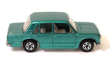 Rare Vintage POLISTIL Fiat 124 Diecast Car Model Italy RJ14 1970\'s Politoys