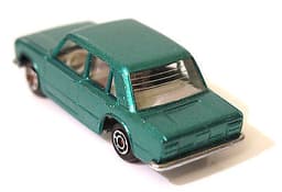 Rare Vintage POLISTIL Fiat 124 Diecast Car Model Italy RJ14 1970\'s Politoys
