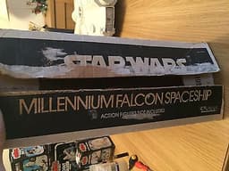 Rare Vintage Star Wars First Issue Kenner Boxed Millenium Falcon Working Sound